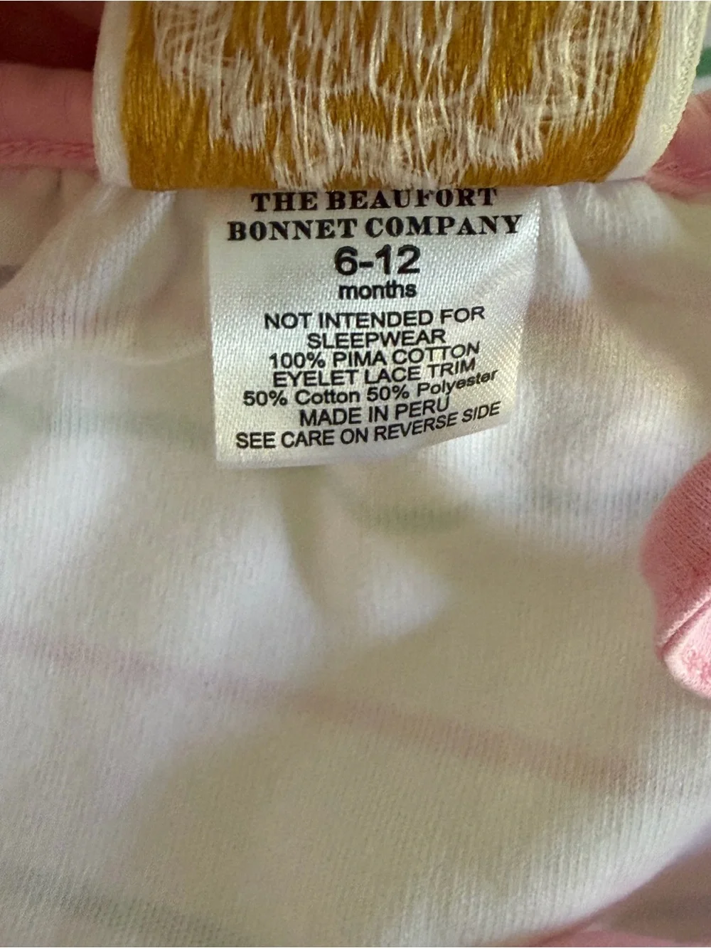 The Beaufort Bonnet Company Junie B. Bubble Romper (6-12M)